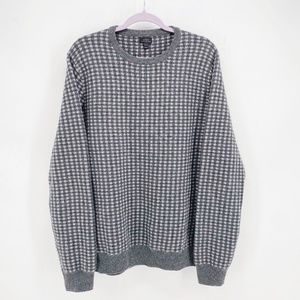Men's J. Crew Italian Cashmere Gingham Sweater